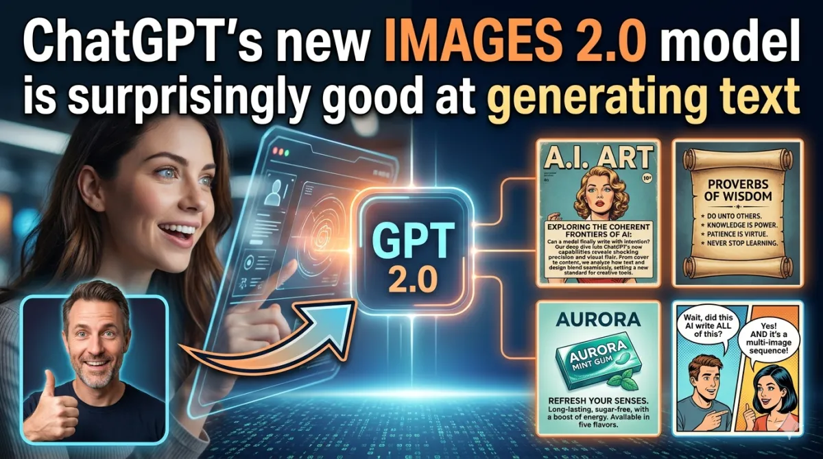 ChatGPT's new Images 2.0 model is surprisingly good at generating text